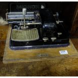 3 Vintage office machines – 2 typewriters (1 Hammond) & a Mignon x