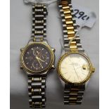 Rolex Gents Mechanical (Automatic) Wrist Watch s/n 68279, 1990’s (not authenticated) & a Festina