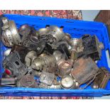 Box of carbide lamps (some damaged)