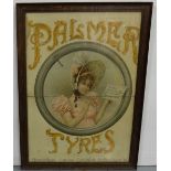 2 Advertising Posters – 1 Dunlop Bicycles & 1 Palmers Tyres (2)