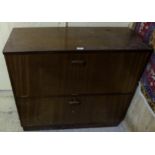 Fall front side cabinet, 1950’s, 38”w