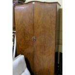 Two door 1950’s wardrobe, 36”w