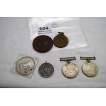 Assorted commemorative medals incl. WWII, Agricultural prize medals, 30-year Romanian Independence