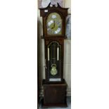Modern Chiming Grandmother Clock (working) “Wood & Sons” (with instructions)
