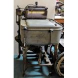 Early model Hotpoint Metal Vintage Washing Machine, electric