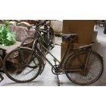 3 x vintage bicycles, one Kennebec, one Rover (all very worn) (3)