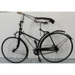 Vintage Hi Nelly bicycle with chrome handle bars and wheel bell (43" seat to ground)