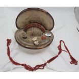 Rare Regency Coral Lady’s Hairpiece including a comb and accompanying hair beading (in original