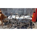 2 Vintage Bicycles, 1 with a Brooks Seat