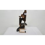 Heavy 19th C Microscope, Signed Brownings, Strand, London