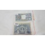 5x German Bank Notes, (1908 – 1923) & 3 Escudos notes 1967 - 1980, Very Good Condition (8)
