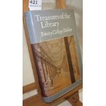 Book: Treasures of the Library at Trinity College Dublin, with inserted ephemera including