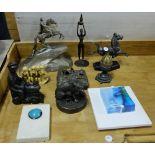 Selection of modern table ornaments including Genesis, Jeanne Rynhart etc (10)