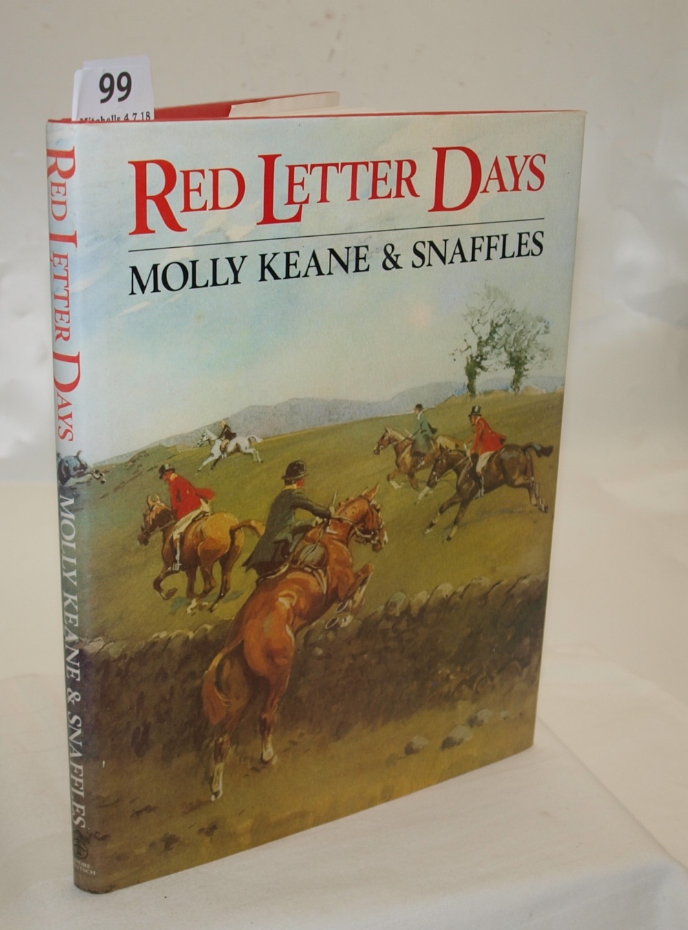 Book: M KEANE & SNAFFLES, Red Letter Days, 1987, 1st Edition, illustrated in colour