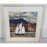 Sailboat print & simon corballis