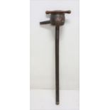 Antique Copper Beer Siphon c 1840, used to decant beer directly from the barrel in 19th C, 100cms