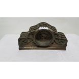 Heavy Art Nouveau Bronze Clock Surround