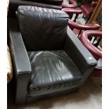 Ralph Lauren style Leather Armchair