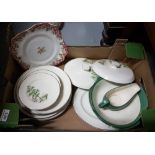 Box of china incl. a part dinner service (Silver birch)