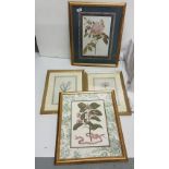 Set of 9 modern Floral Prints – French Roses etc & 4 similar floral prints (13)