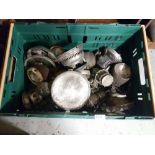 Box of car lamps, some carbide - LUCAS, KATO etc