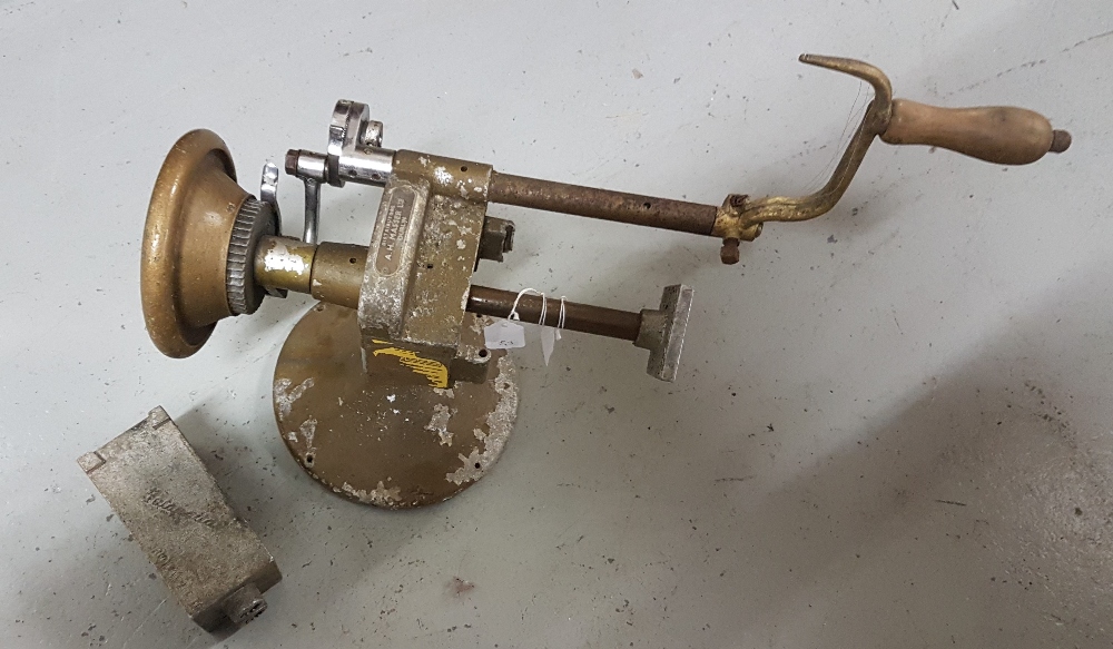 BUTAPATTA butter patting machine, hand driven, no 14249