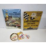 Leinster – Martell Car Races Cardboard Counter Advertising Sign (Dunboyne 1961), a modern