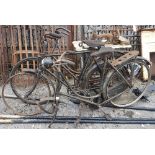 3 old Bicycles – 1 Gents and 2 Lady’s, one of the lady’s bicycle is stamped “Rudge, Whiteford,