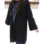 “Astran, Paris”, Lady’s Knee length Fur Coat, size 14 – 18, very good condition