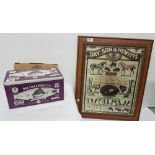 Day, Son & Hewitt “Horse Chart” Poster (framed) & a 1.8kg tin of modern horse supplements from the