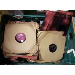 Group of Columbia and HMV vinyl gramophone records (100 approx)