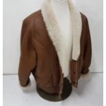 Lady’s Shearling Sheepskin Jacket, by “Condor of Ipswich”, size 14, from “Iceland’s Mountain Lamb”