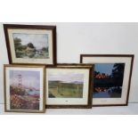Large signed photograph of Luttrellstown Castle, Golf and Country Club, “Reflection 1995” limited
