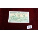 1939 Ploughman £1 Irish Currency Note, in extra fine condition, S/N 95 BA 091763