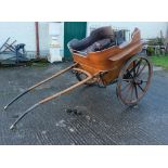 Pony Tub Trap, with padded seats, rubber shod wheels, very good condition