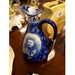 1816 - 1916 centenary commemorative jug decorated with image of Lord Roberts.