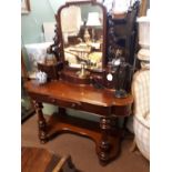 19th. C. mahogany duchess dressing table.