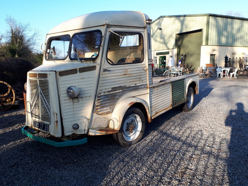 1958 French Citroen pick-up van.