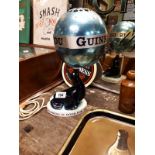 Guinness Seal Carleton Ware lamp with original shade.