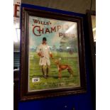 Will's Champion Plug advertisement.