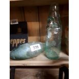 Two 19th. C. bottles - Hamilton and Codd.