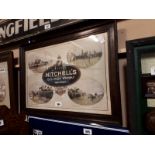 Mitchell's Old Irish whisky advertising print.