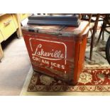 Lakerville Ice Creams Dublin freezer box.