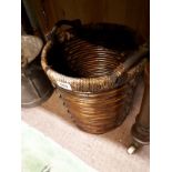 Wicker basket.