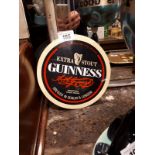 Guinness Extra Stout Brewed In Dublin and London Perspex advertising sign.