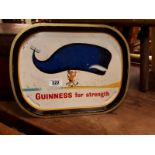 Guinness For Strength advertising tray.