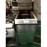 Stainless steel A Pitcor Frialator deep fat fryer