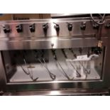 Stainless steel chilled wine dispenser