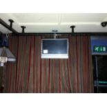 Sharp flat screen TV and mount