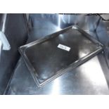 Collection of stainless steel trays